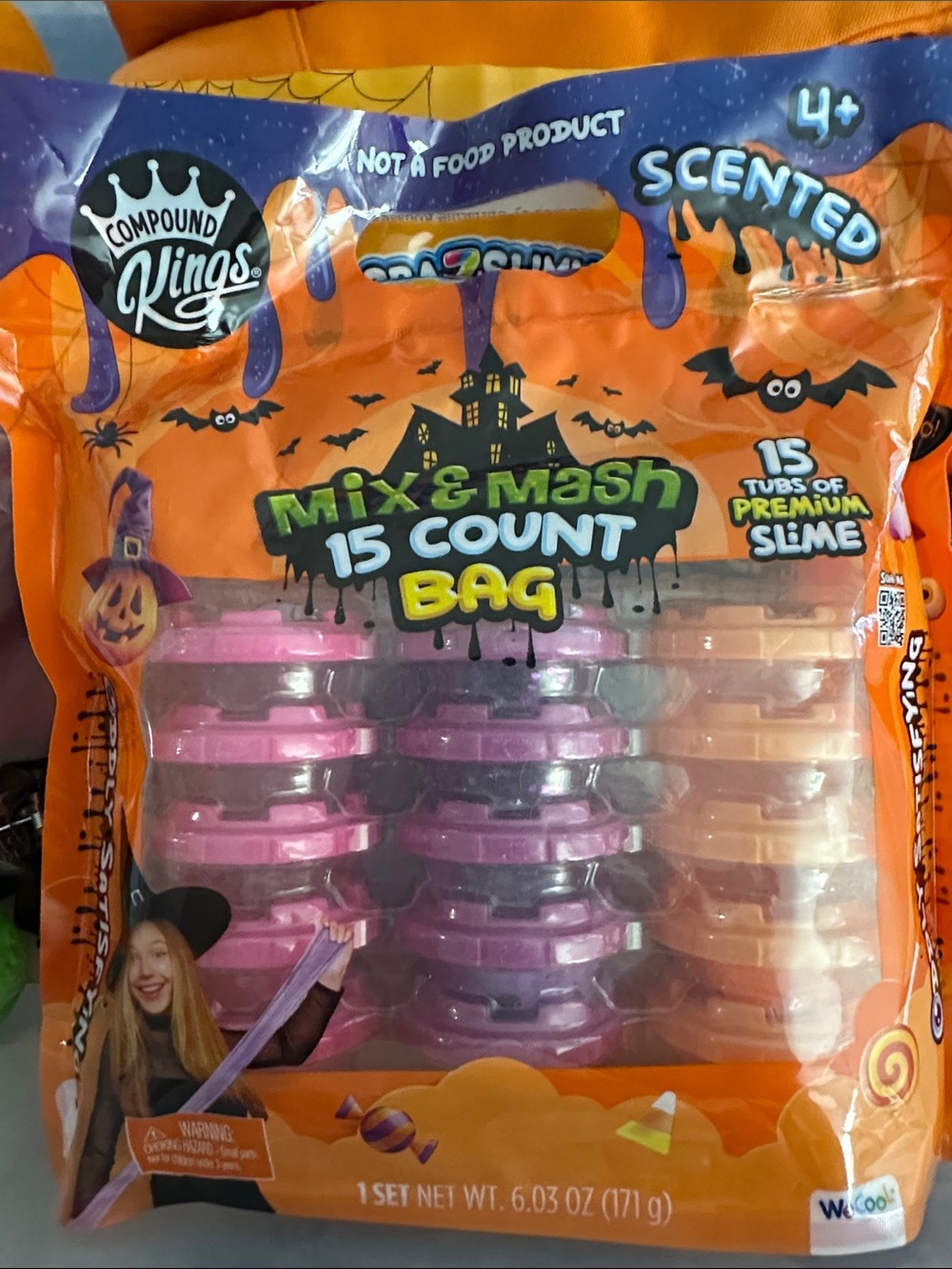 Compound Kings Mix & Mash 15 tubs of premium slime,